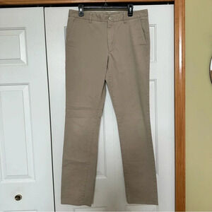 Bonobos Slim Tailored‎ Flat Front Tan Chino Pants